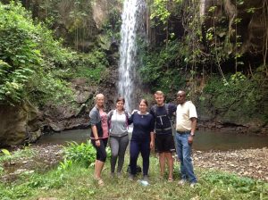 Infinity Pool with Farm View